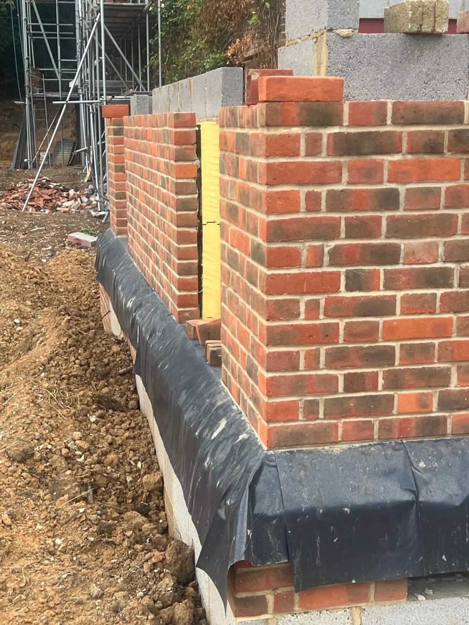 building in